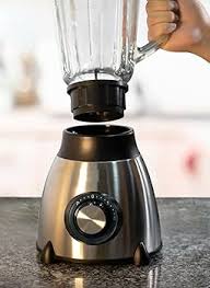 Batidora de Vaso Eléctrica 600W – Acero Inoxidable y Jarra de Cristal