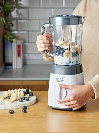 Batidora de Vaso Black+Decker 500W - Blanco y Gris