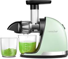 Extractor de Zumos AMZCHEF - Licuadora de Prensado en Frío