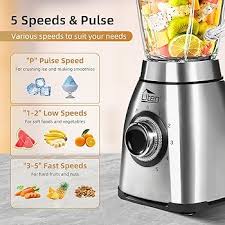 Batidora de Vaso Uten 2L - 1800W para Batidos
