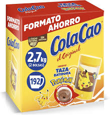 Cola Cao Original 2.7Kg - Cacao Natural y Batidora Pikachu