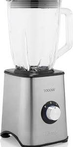 Batidora TriStar BL4471 1000W INOX y Vaso de Cristal 1.5L