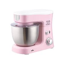 Batidora de Pie Compacta 3.5L 6 Velocidades - Color Rosa