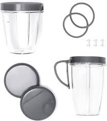 Vasos Repuestos para Batidora 18oz/24oz - Con Tapas Stay Fresh