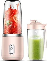 Mini Batidora Portátil Irishom 40W - Licuadora Recargable Rosa