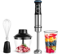 Batidora de Mano 1500W Kolohoso 4 en 1 - 21 Velocidades