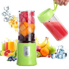 Licuadora Portátil 350ml con 6 Cuchillas de Acero Inoxidable