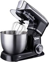 Batidora Eléctrica Profesional de 5L - 6 Velocidades (Negra)