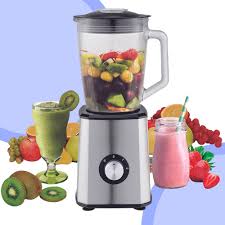 Batidora de Vaso 1300W – 1.5L, Acero Inoxidable, 2 Velocidades + Turbo