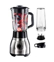 Batidora 2 en 1 Russell Hobbs de Acero Inoxidable - 600W