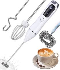 Espumador de Leche Eléctrico 3 en 1 con LED