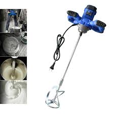 Batidora Mortero 2600W: Mezclador Ajustable para Pintura y Cemento