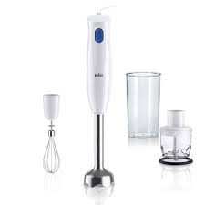 Batidora de Vaso Braun MQ10 - 600 ml Blanca