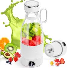 Batidora Portátil 350ml con Pantalla LED