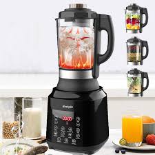 Batidora Profesional Multifuncional 1200W con 10 Programas y 8 Cuchillas