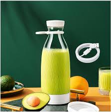 Botella Batidora Portátil 500ml con 6 Cuchillas - Ideal para Viajes