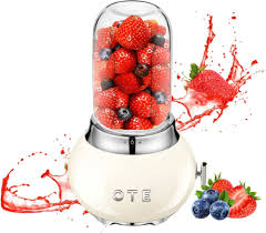 Batidora de Vaso OTE: Smoothies de Acero Inoxidable y Vidrio de Borosilicato