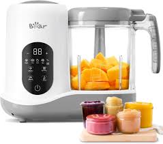 Bear Robot de Cocina para Bebé: Batidora y Preparador de Alimentos