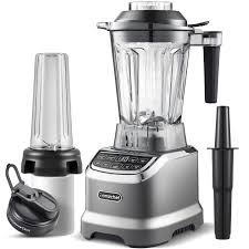 Batidora de Vaso AMZCHEF 1200W con Pantalla Táctil y Cuchillas 3D