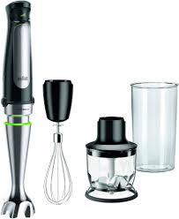 Braun Minipimer 7025: Batidora de Mano 1000W con 3 Accesorios