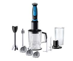 Braun Minipimer 5 MQ5064WHBL - Batidora de Mano 750W con Spiralizer