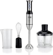 LEBENLANG Batidora de Mano 1000 W con Picador y Batidor