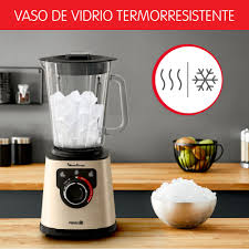 Moulinex Perfect Mix: Batidora de Vaso 1200W con Cuchillas Powelix