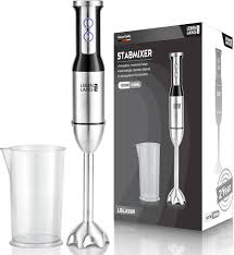 Batidora de Mano LEBENLANG 1000W de Acero Inoxidable